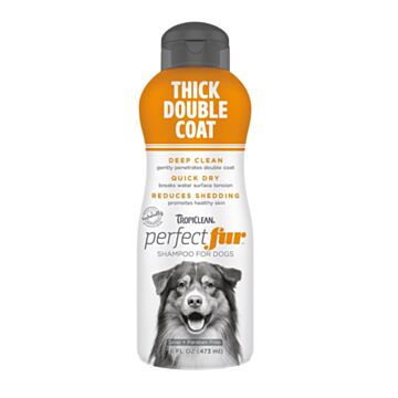 Tropiclean PerfectFur™ Thick Double Coat Shampoo For Dogs 473ml
