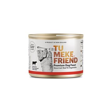Tu Meke Friend Dog Canned Food - Grain Free - Gourmet Beef & Vegetable 175g