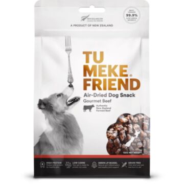 Tu Meke Friend Dog Snacks - Air-Dried Grain Free - Gourmet Beef 150g