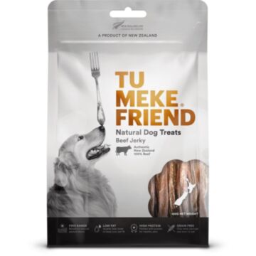 Tu Meke Friend Dog Treat - Air Dried Beef Jerky 100g