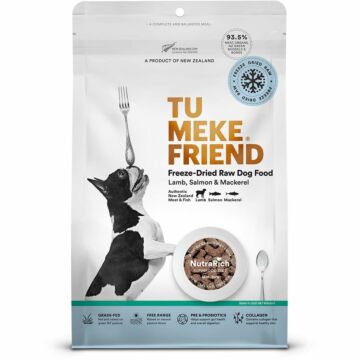 Tu Meke Friend Dog Food - Freeze-dried - Lamb Salmon & Mackerel 320g