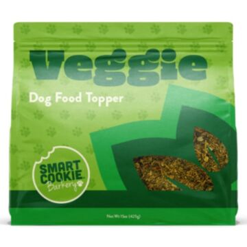 Smart Cookie Barkery Dog Food Topper - Veggie 15oz