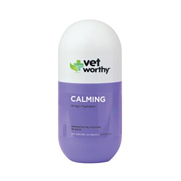 Vet Worthy Calming Aid Chewables for Dogs (Liver Flavor) 60 tablets