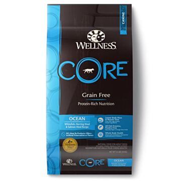 wellness core grain free dog dry ocean