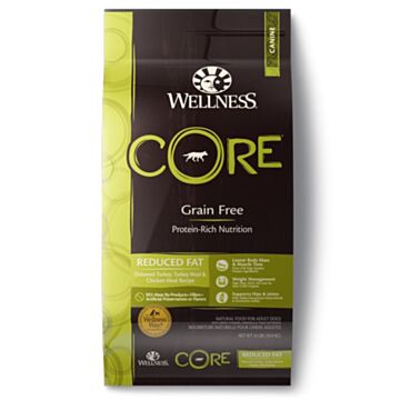 Wellness CORE Grain Free Dog Food - Reduced Fat 24lb