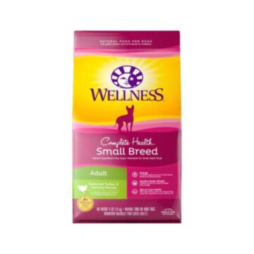 Wellness Complete Dog Food - Small Breed - Deboned Turkey & Oatmeal 4lb 