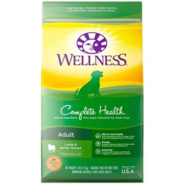 Wellness Complete Dog Food - Lamb & Barley 30lb 