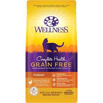 Wellness Complete Health Grain Free Cat Food - Indoor - Deboned Chicken 5lb8oz