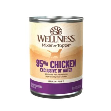 Wellness Grain Free Dog Canned Food - 95% Chicken (13.2oz)
