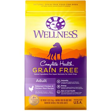 Wellness Complete Dog Food - Grain Free Chicken