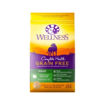 Wellness Complete Dog Food - Grain Free Lamb 24lb