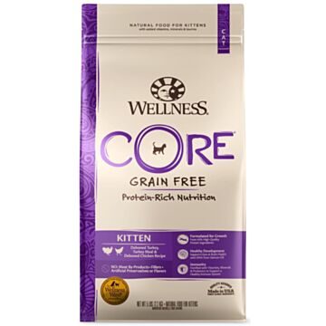 wellness core grain free cat dry food kitten