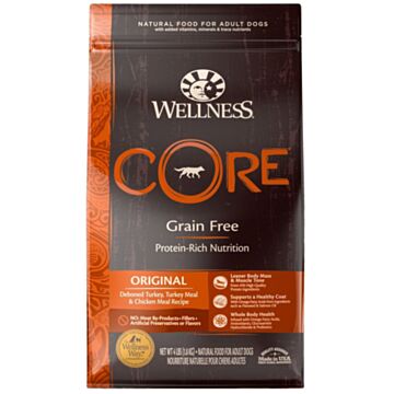 Wellness CORE Grain Free Dog Food - Original 4lb