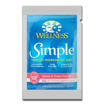 Wellness Simple 無穀物防敏感狗乾糧 - 三文魚配方 (試食裝)