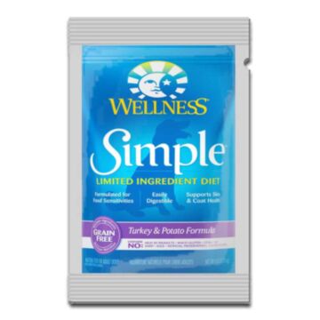 Wellness Simple Limited Ingredient Diet Grain Free Dog Food - Turkey & Potato (Trial Pack)