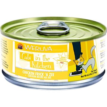 WERUVA Grain Free Cat Canned Food - Chicken Frick 'A Zee with Chicken Recipe ( 3 oz )
