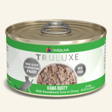 WERUVA TRULUXE Grain Free Cat Can - Kawa Booty with Kawakawa Tuna in Gravy 3oz