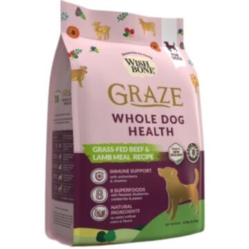 Wishbone Dog Food - Grain Free Graze Grass-Fed Beef & Lamb