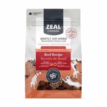 ZEAL CANADA Dog Food - Gently Air-Dried Beef with Freeze Dried Salmon & Pumpkin 1lb