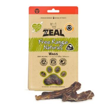 Zeal (Natural Pet Treats) - Wags (125g)