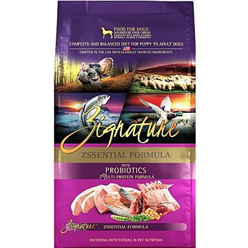 Zignature Dog Food - Grain Free Zssential Multi Protein 12.5lb