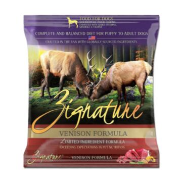 Zignature Dog Food - Grain Free Venison 110g (Trial Pack)