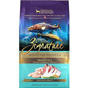 Zignature Dog Food - Grain Free Whitefish