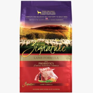 Zignature Dog Food - Grain Free Lamb 25lb