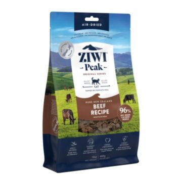 Ziwipeak Cat Food - Air-Dried Grain Free - Beef Recipe 1kg