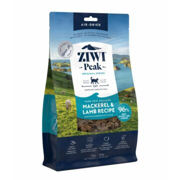 Ziwipeak Cat Food - Air-Dried Grain Free - Mackerel & Lamb Recipe 400g