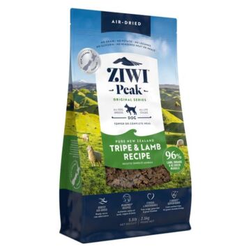 Ziwipeak Dog Food - Air-Dried Grain Free - Tripe & Lamb Recipe 2.5kg