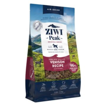 Ziwipeak Dog Food - Air-Dried Grain Free - Venison Recipe 2.5kg