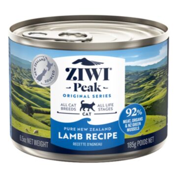 Ziwipeak Cat Canned Food - Grain Free - Lamb Recipe 6.5oz