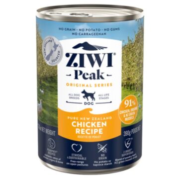 Ziwipeak 新西蘭巔峰狗濕糧 - 無穀物 - 雞肉配方 13.75oz
