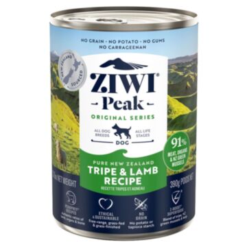 Ziwipeak Dog Canned Food - Grain Free - Tripe & Lamb Recipe 13.75oz