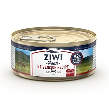 Ziwipeak Cat Canned Food - Grain Free - Venison Recipe 3oz