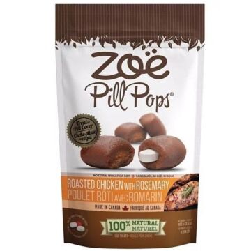 ZOE Dog Treat - Pill Pops With Roasted Chicken and Rosemary