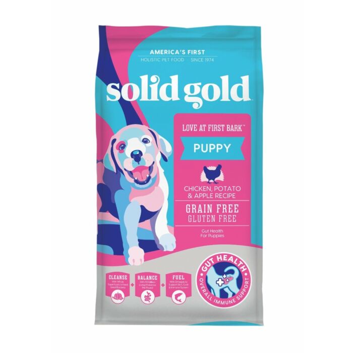 Solid Gold Puppy Food - Love at First Bark - Grain Free - Chicken & Potato & Apple
