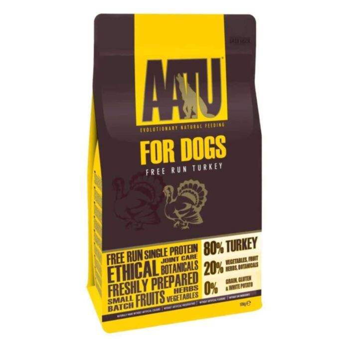 AATU Grain Free Dog Food - Single Protein - Turkey 