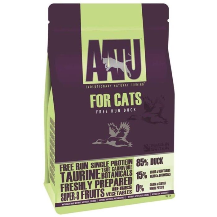 AATU Grain Free Cat Food - Single Protein - Duck