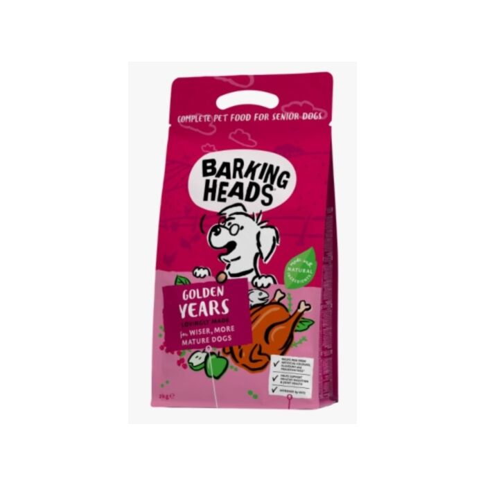 Barking Heads Senior Dog Food - Golden Years