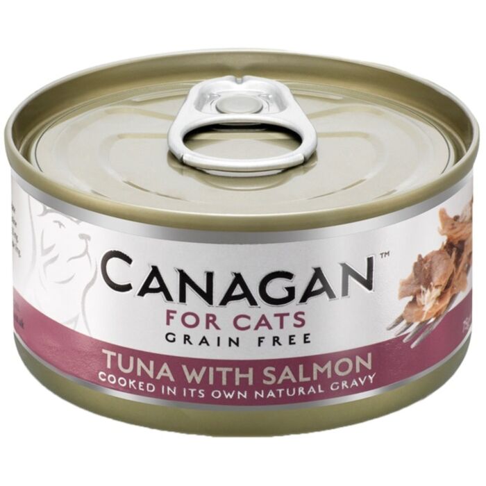 Canagan Grain Free Canned Cat Food - Tuna with Salmon 75g