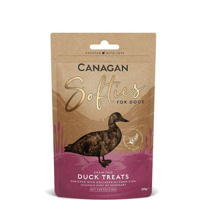 Canagan Dog Treats - Grain Free Duck Softies 200g