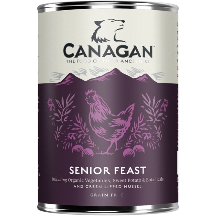 Canagan Grain Free Canned Dog Food - Senior Feast 400g