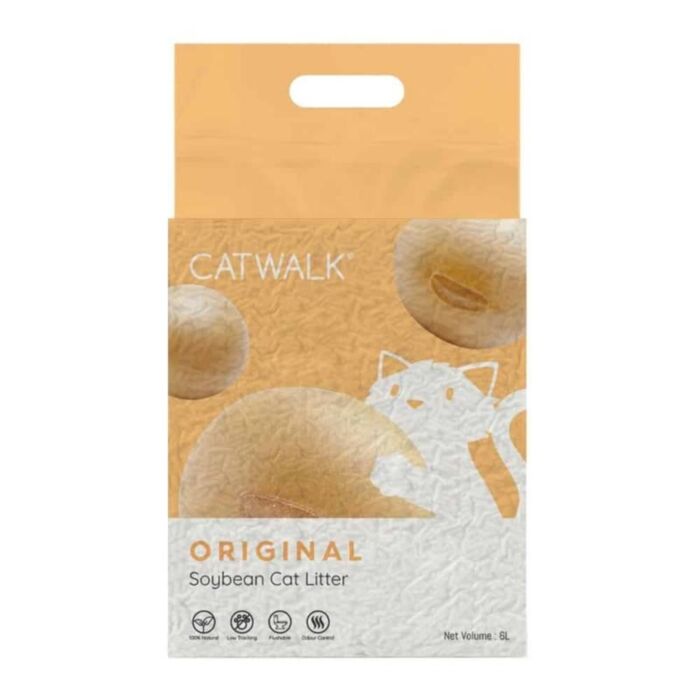 CATWALK Soybean Cat Litter - Original 6L