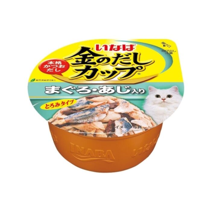 INABA Ciao Cat Cup (IMC-139) - Kinnodashi - Tuna with Horse Mackerel 70g