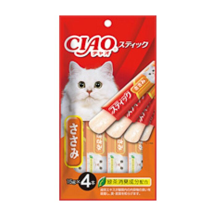 CIAO Cat Treat (TSC-123) - Jelly Stick - Chicken (15gx4)