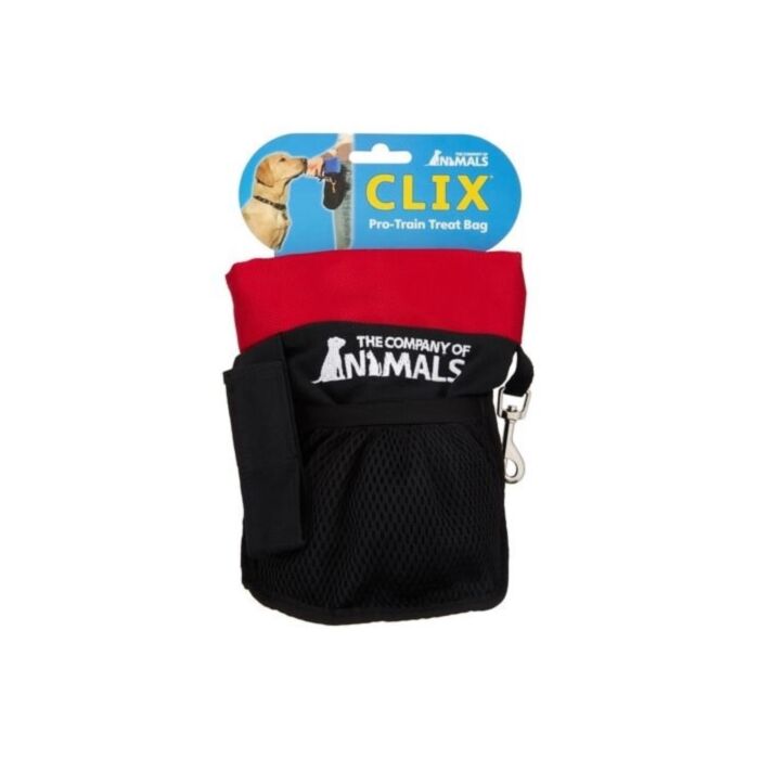 Company Of Animals Clix - Pro-Train Treat Bag - Red