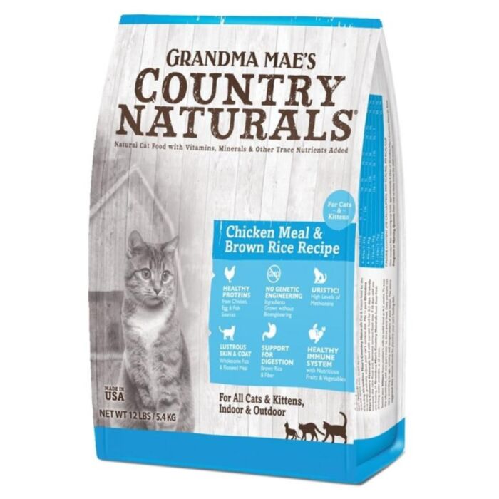 Country Naturals Cat Food - Chicken & Brown Rice 