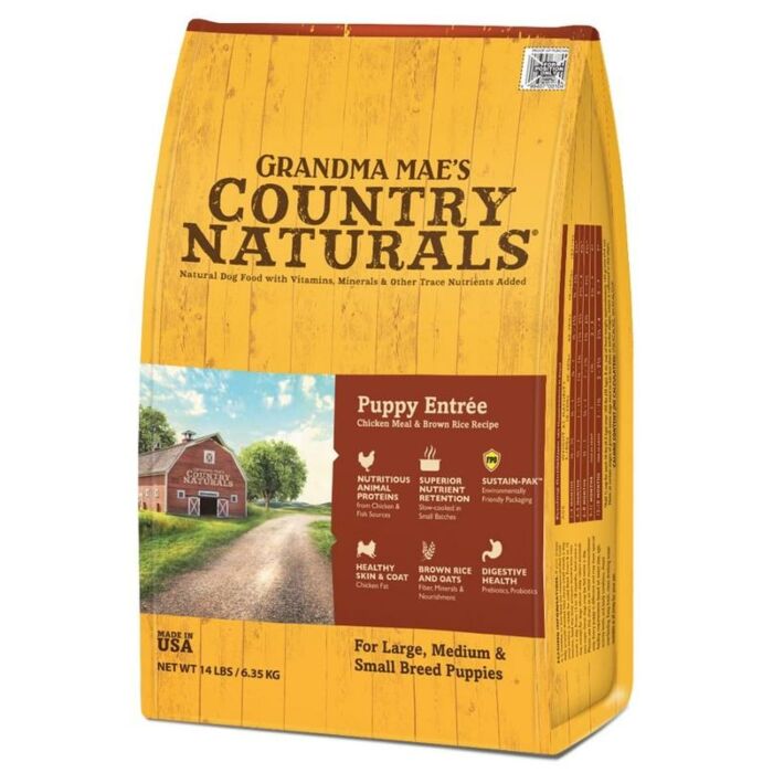Country Naturals Puppy Food - Chicken & Brown Rice 